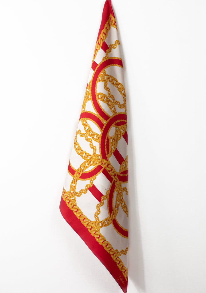 Foulard en sergé de soie de la collection monfaifoulard.com